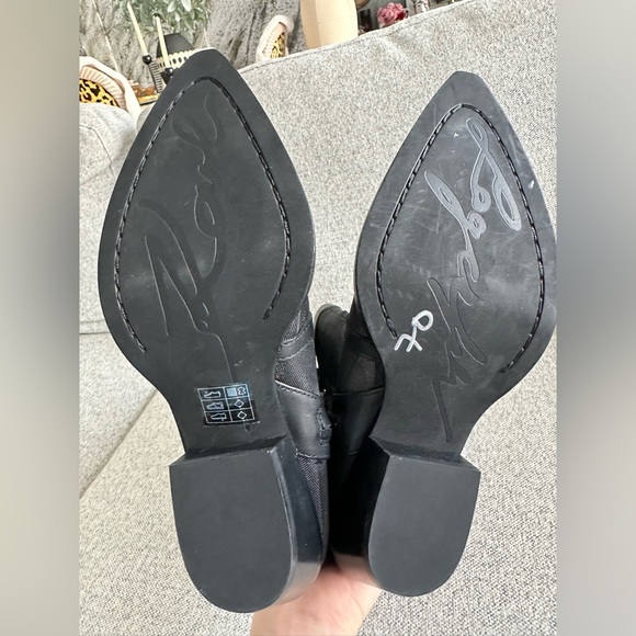 Karl Lagerfeld mesh cowboy boots - Picture 2 of 7